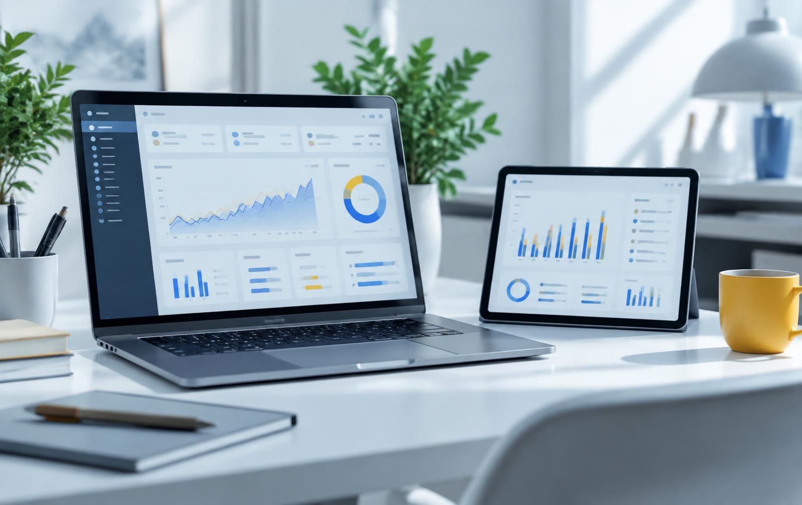 Abstract SaaS visual representing SaaS Feature Explainer Set